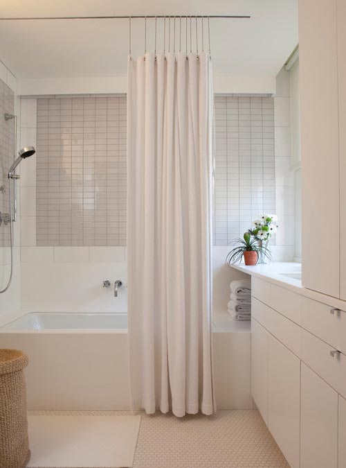 Trax Ceiling Mounted Shower Curtain Tracks