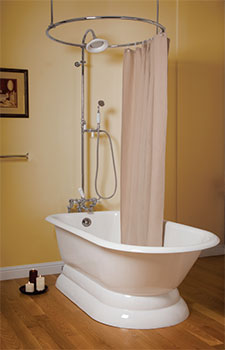 Style Over Practicality The Roll Top Shower Bath Edition At