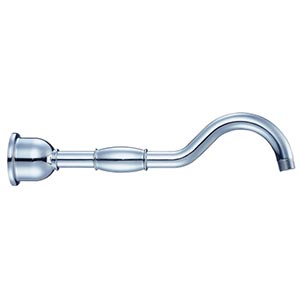 Victorian swan neck shower arm