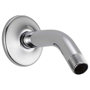 Delta standard shower arm with escutcheon