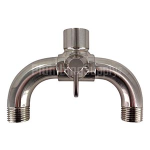 Dual shower arm