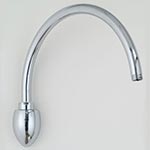 Designer shower arm