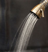 contemporary design six jet showerhead - rain