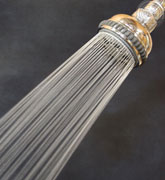 multi-function dual massage spray showerhead - full rain