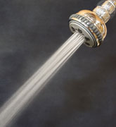 multi-function dual massage spray showerhead - massage