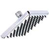 Square 6-in shower head