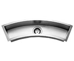 Trough style sink