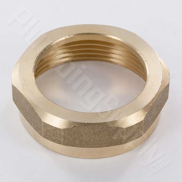 All brass SJ nut with built-in washer