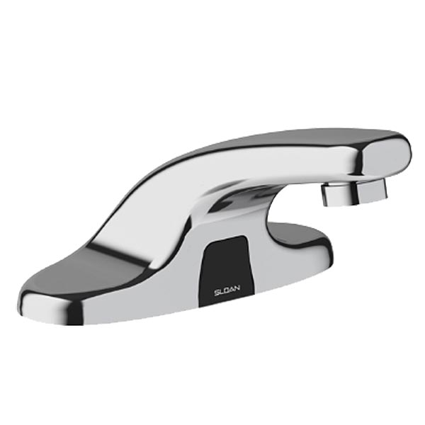 battery powered 4-inch centerset sensor operated hand washing faucets