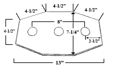 Smitty Remodeler Repair Cover Plates For Tub And Shower Valves