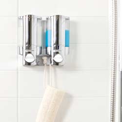 Aviva soap dispenser installed