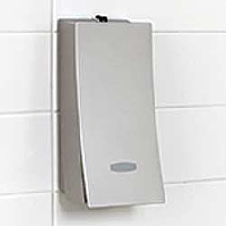 Wave soap dispenser installed