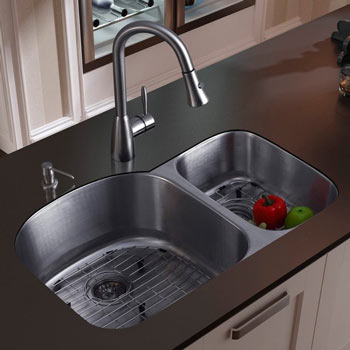 Two sinks in kitchen Two sinks in kitchen