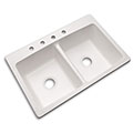 Photo of Bridgeport classic double bowl kitchen sink