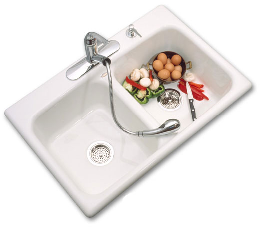 SolidCast Charleston kitchen sink