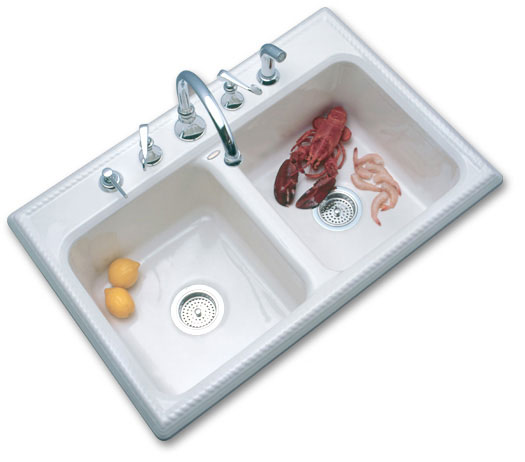 SolidCast Nassau kitchen sink