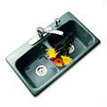 To Portland double bowl kitchen sink