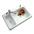 To Richmond double bowl kitchen sink