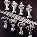 Clawfoot tub legs