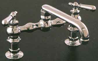 Sign of the Crab American Deck Mount Faucet w/ 6" Spout SOTC-PO832