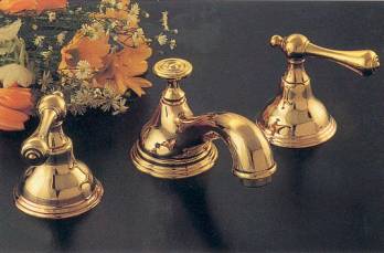 Old Fashion Widespread Bathroom Faucets