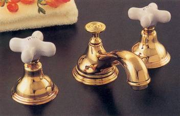 Porcelain Cross Handle Bathroom Faucets My Web Value Bath Faucet Black Porcelain Cross Handle Satin Nickel Kingston Br P0347q St Lawrence 8