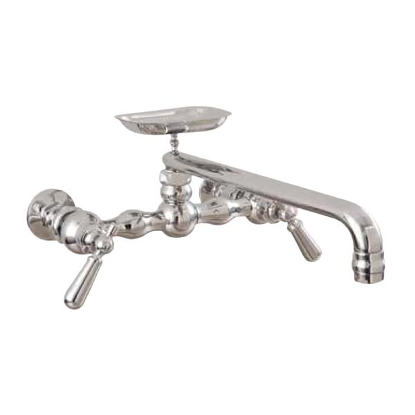 SOTC chrome wall mount kitchen faucet PO834C