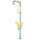 Speakman emergency shower and eyewash