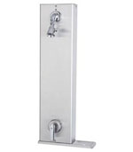 Speakman exposed shower with stainless steel cover