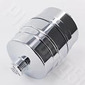 Brass High-Output shower filter