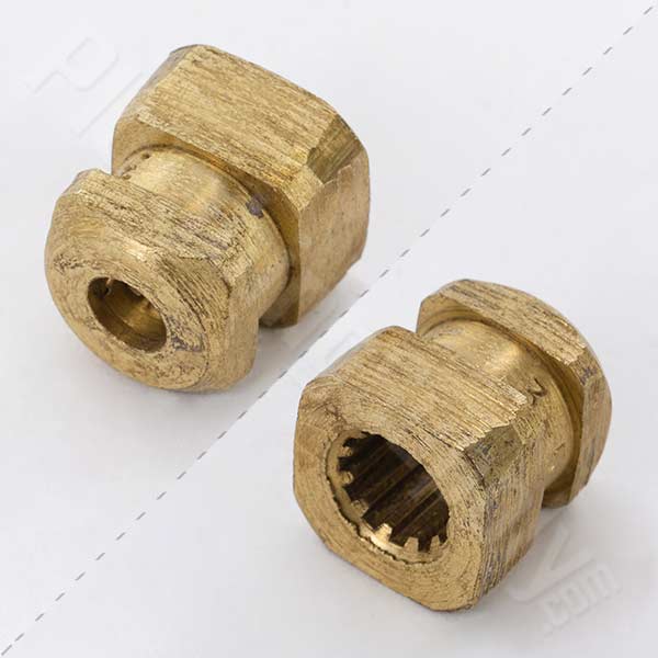 square handdle insert 3-5 brass