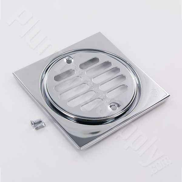 Shower drain covers for acrylic, fiberglass, metal, and tile