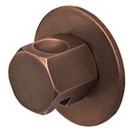 Steam-Whirl steam head and escutcheon in Weathered Copper finish