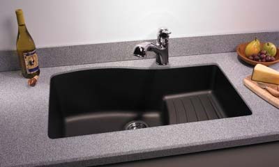 Ascend Single Bowl Quartz Kitchen Sink