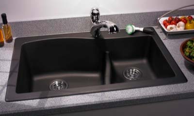 Wave 70 30 Double Bowl Quartz Kitchen Sink