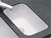 Swanstone small single bowl sink