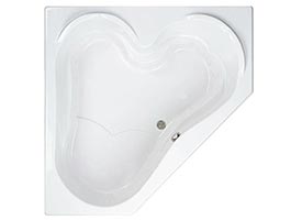 Swirl-Way Bristol Bay corner bathtub