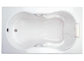 Swirl-Way Hampton rectangular bathtub