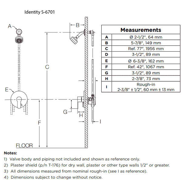 Symmons Identity Tub Shower Systems