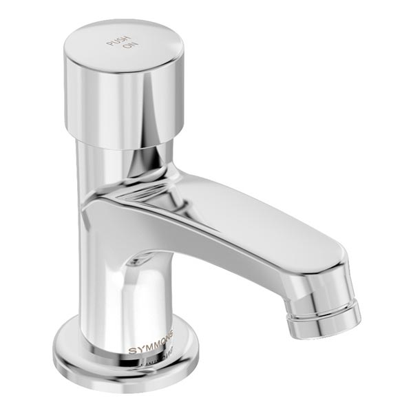 Symmons Slow Closing Faucets With Adjustable Metering Flow Time