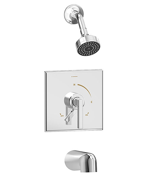 Chrome plated Duro tub/shower system model S-3602