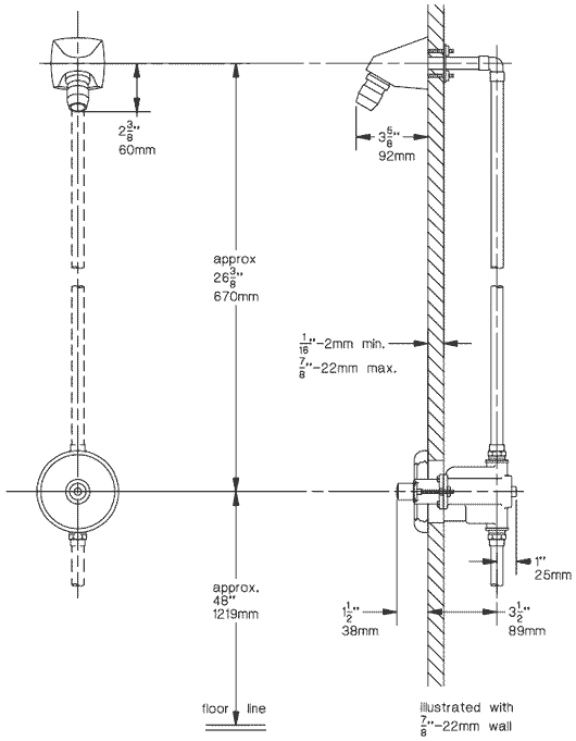 Showeroff® metering showers self closing shower systems