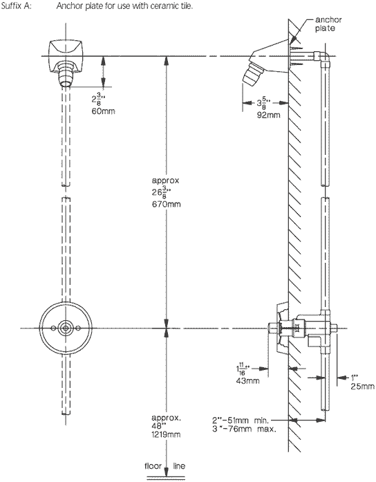 Showeroff® metering showers self closing shower systems