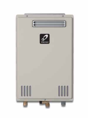 T-110U-E outdoor tankless water heater