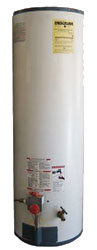 Example of a tank style water heater