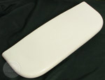 Toilet tank lid pacific white