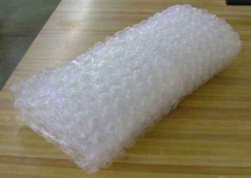We wrap the toilet tank lids very well