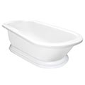 Small Charlotte pedestal tub