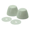 Toilet bowl bolt caps