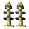 Toilet mounting bolts